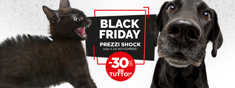 Black Friday, il 24 Novembre tutto al 30% di sconto! cover