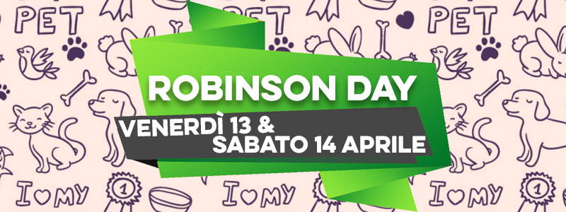 Weekend di offerte da Robinson Pet Shop! cover