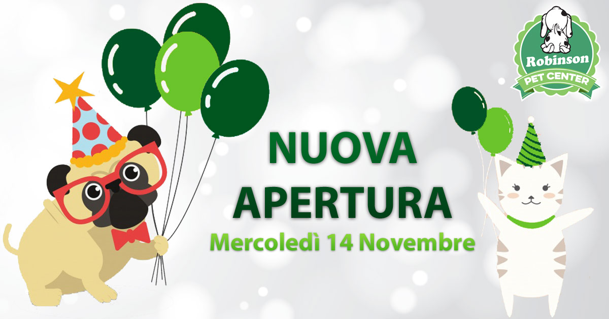 Robinson Pet Shop inaugura il 10° Punto vendita a Villa Verucchio cover