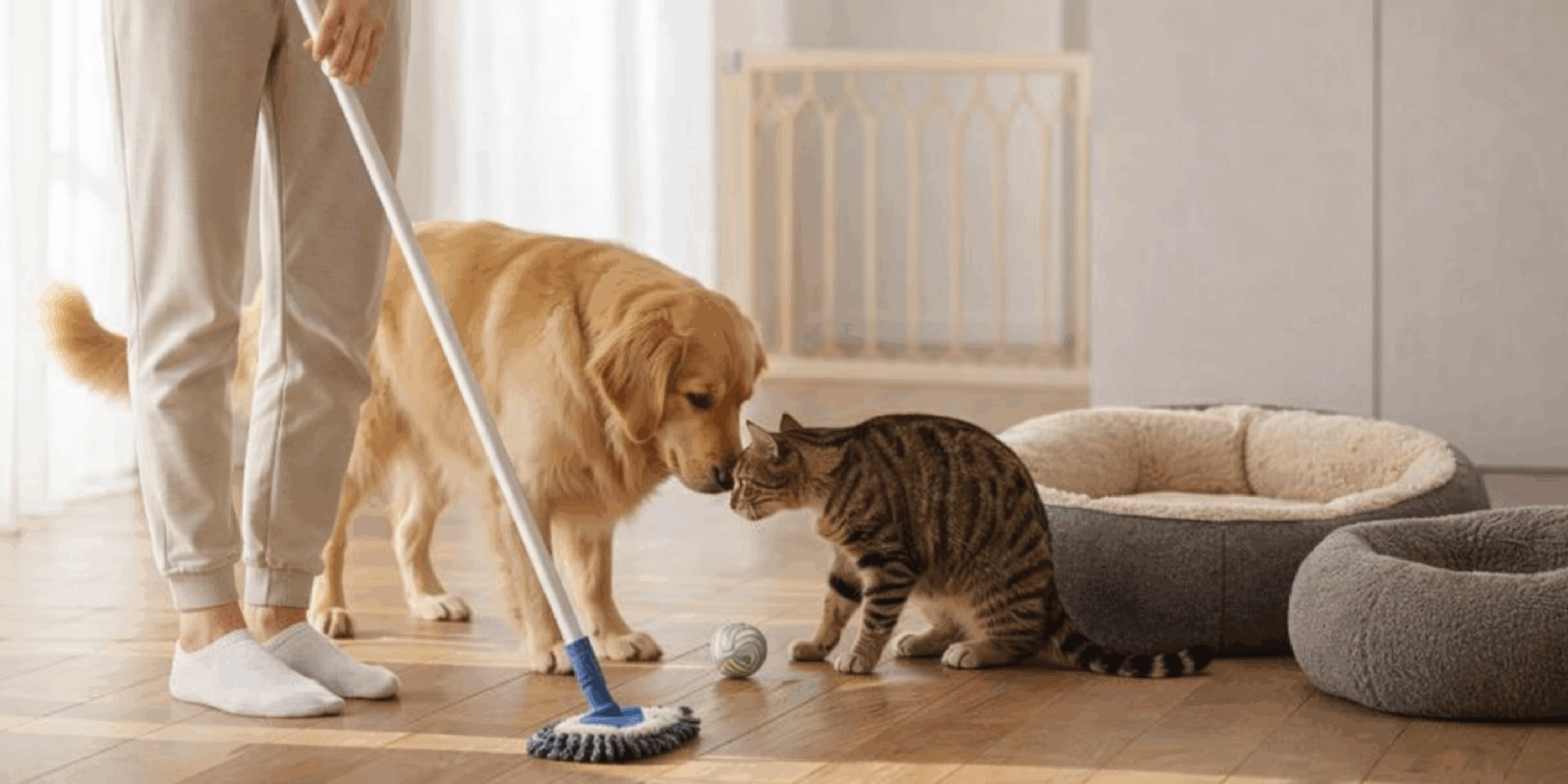 Igiene e Comfort in Casa: Guida alle Pulizie di Primavera per il Benessere di Cane e Gatto cover