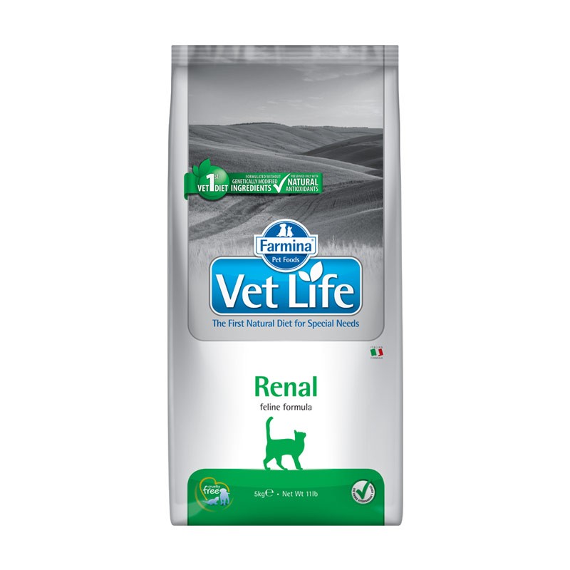 Farmina Vet-Life Feline Formula Renal - 5 Kg