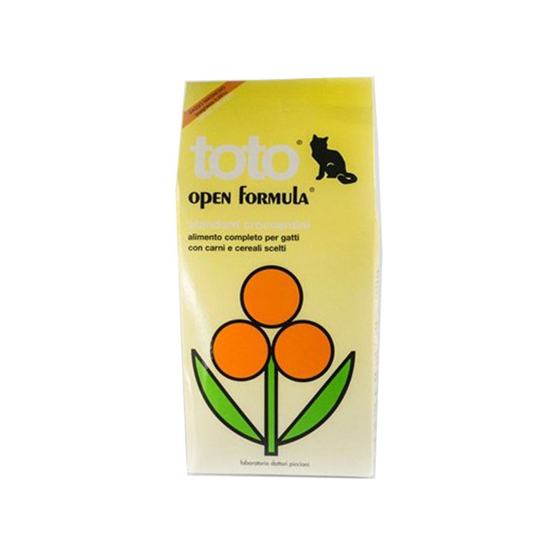 Toto Open Formula Gatto Standard Secco - 20 Kg