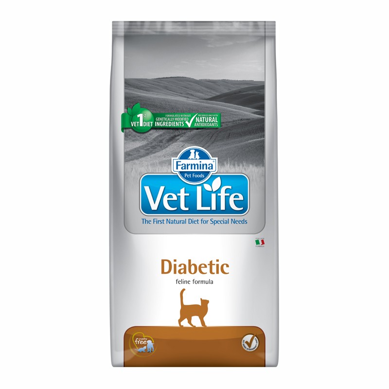 Farmina Vet-Life Diabetic Gatto Secco - 2 Kg