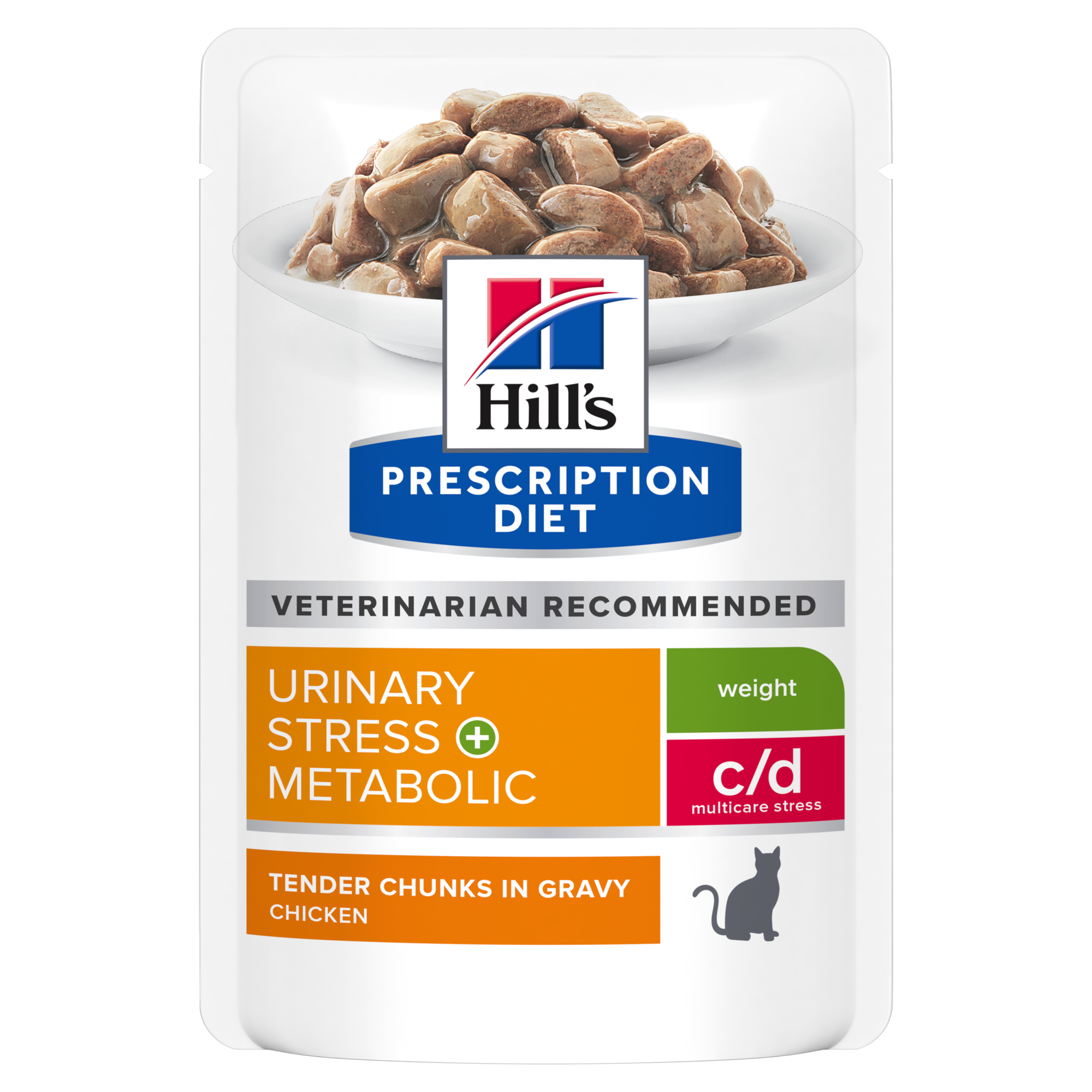 Hill's Feline Metabolic + Urinary Diet in Busta - 85 g, 12 pezzi