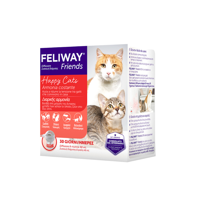 Feliway Friends Diffusore per Gatti - 48 ml