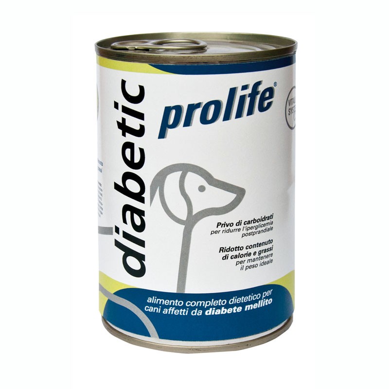 Prolife Diet Diabetic per Cani - 400 g, Singola