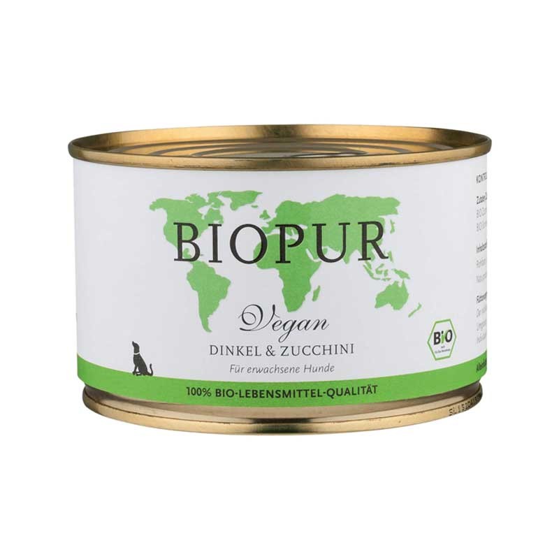 Biopur Vegetale Farro e Zucchine Umido per Cani - 400 g, Singola img