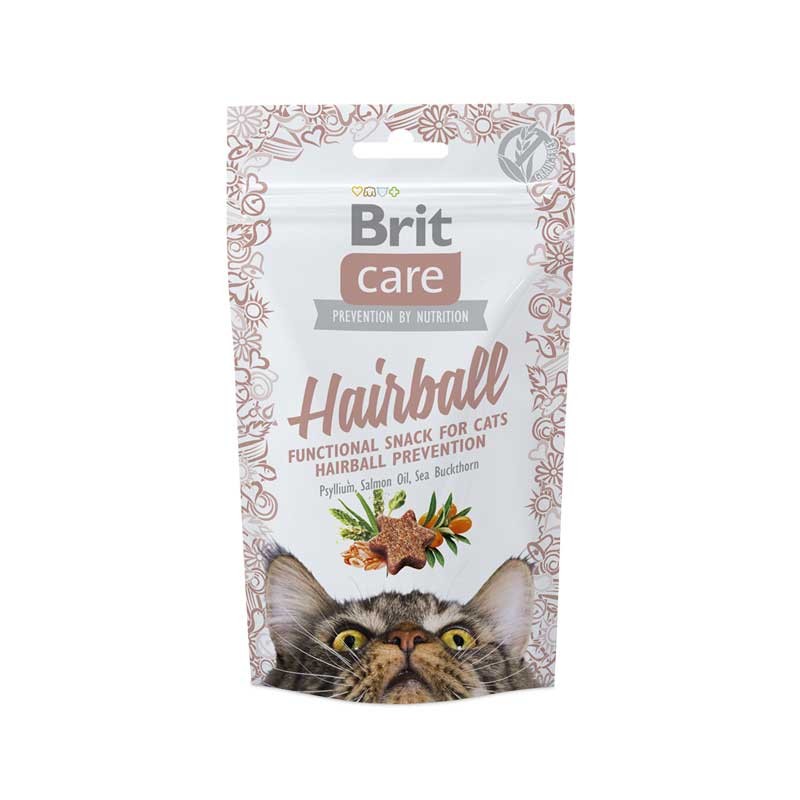 Brit Care Snack Grain Free Hairball per Gatti - 50 g