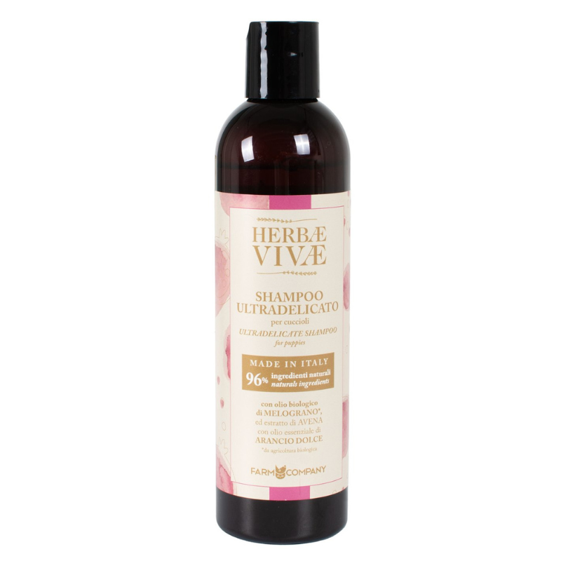 Farm Company Shampoo Ultradelicato Herbae Vivae Linea Biologica per Cuccioli - 250 ml