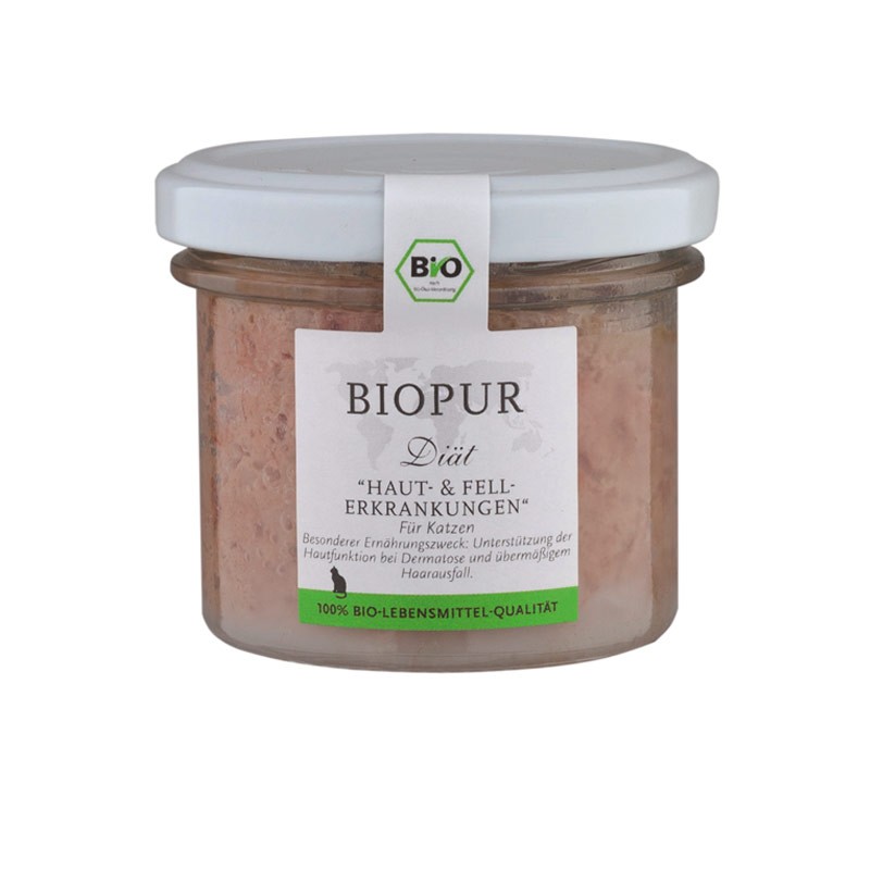 Biopur Vet Diet Cute e Pelo Umido per Gatti - 100 g, Singola