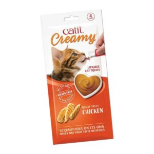 Catit Creamy Pollo Snack per Gatti