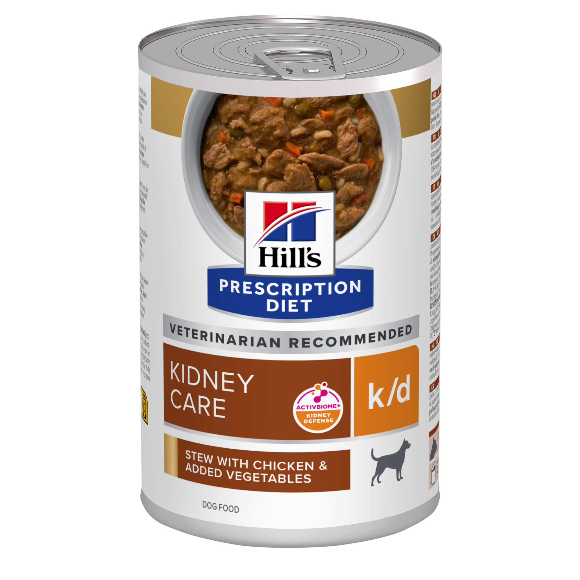 Hill's k/d Spezzatino con Pollo e Verdure Prescription Diet Canine Umido - 354 g, 12 pezzi