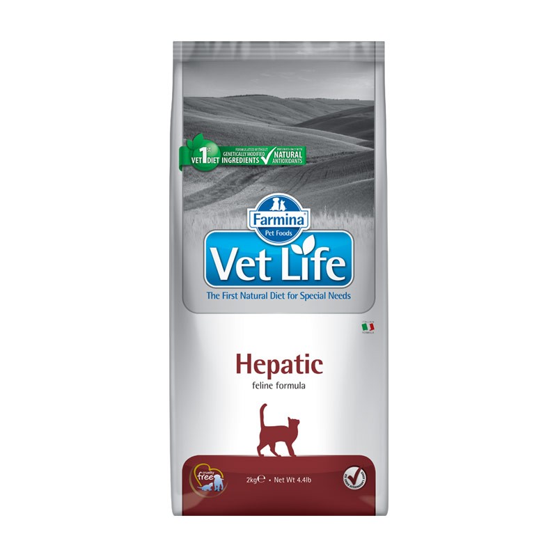Farmina Vet-Life Feline Formula Hepatic - 2 Kg