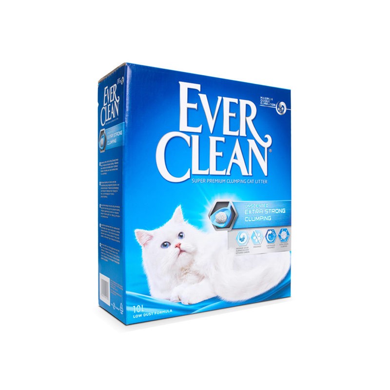 Image of EverClean Lettiera Unscented Extra Strong Clumping Inodore - 10 Lt062