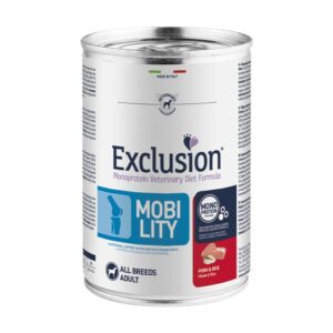 Exclusion Diet Mobility Maiale e Riso Adult All Breed Umido per Cani