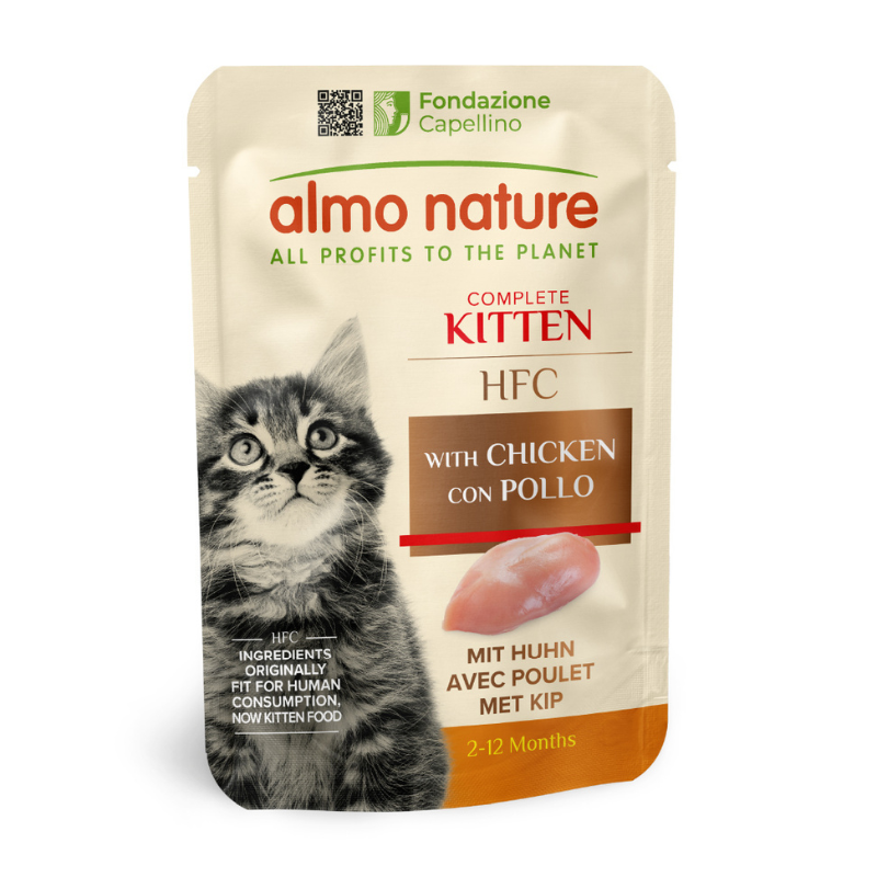 Almo Nature Cat HFC Kitten Pollo - 55 g, Singola