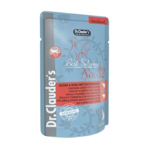 Dr Clauder's Sterilized Pollo e Manzo con Erba Gatta Umido per Gatti