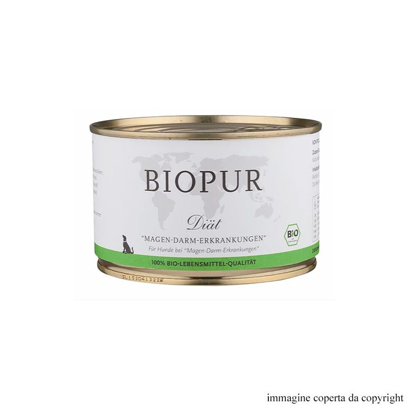 Biopur Vet Diet Stomaco e Intestino Umido per Cani - 400 g, Singola