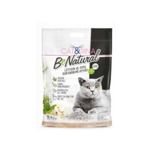 Cat&Rina Be Natural Lettiera al Tofu con Carbone Attivo