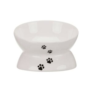 Trixie Ciotola Ergonomica in Ceramica Bianca per Gatti