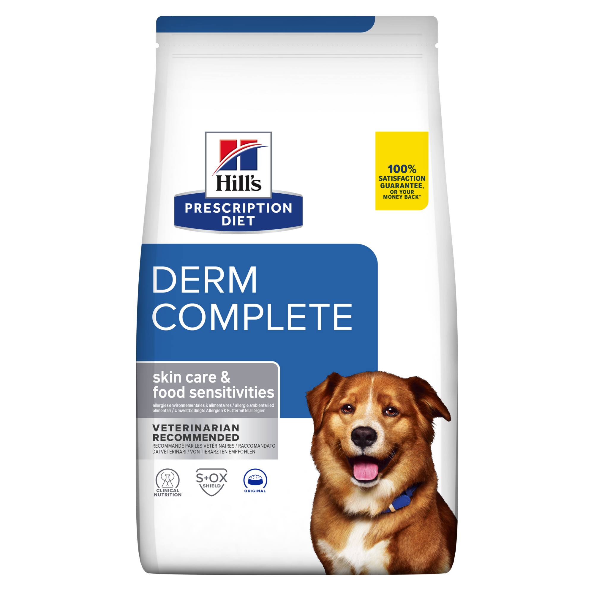 Hill's Derm Complete Prescription Diet Canine - 1.5 Kg, Singola