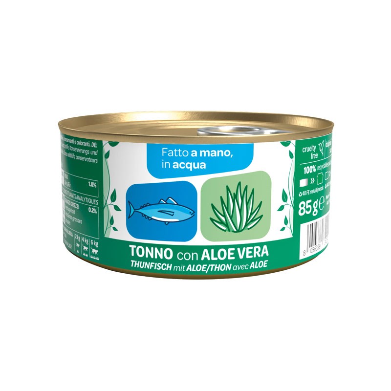 WeNature Tonno con Aloe Vera in Acqua Umido per Gatti - immagine 3