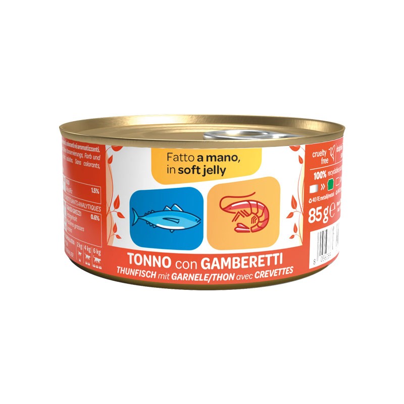 WeNature Tonno con Gamberetti Soft Jelly Umido per Gatti - immagine 3
