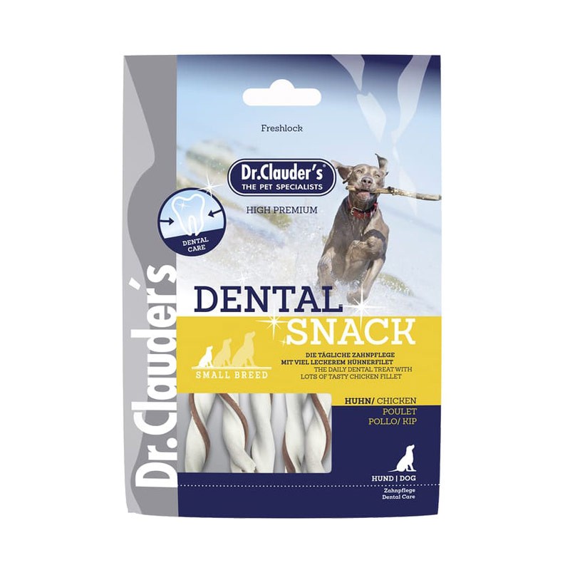 Dr Clauder's Dental Snack Pollo Small Breed per Cani - 80 g