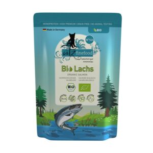 Pets Nature Salmone Bio Catz Finefood N°513 Umido in Busta per Gatti