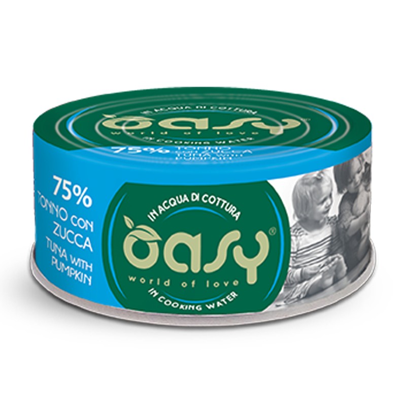 Oasy More Love Tonno con Zucca - 70 g, 6 pezzi