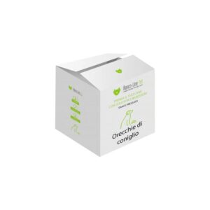 Bianco-Line Pet Orecchie di Coniglio Essiccate 10pz