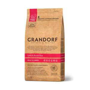 Grandorf Adult all'Agnello e Riso Integrale per Cani