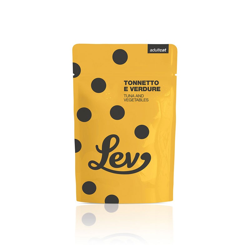 Lev al Tonnetto e Verdure per Gatti - 60 g, 6 pezzi