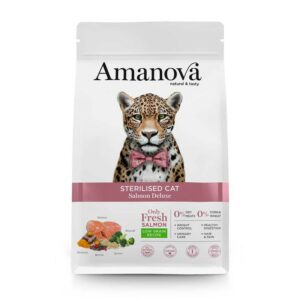 Amanova Adult Sterilized al Salmone per Gatti