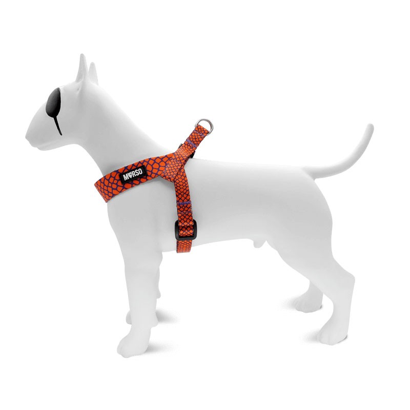 Morso Pettorina Mini Regolabile Urban Lizard Arancio - XXS