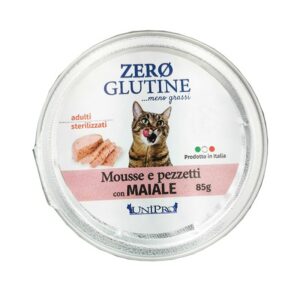 Unipro Mousse e Pezzetti al Maiale per Gatti