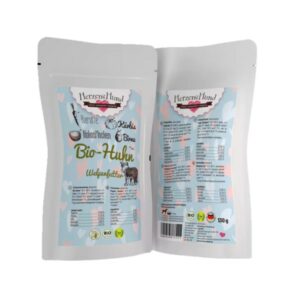 Herzens Hund Pollo Biologico con Carota Bio per Cucciolo