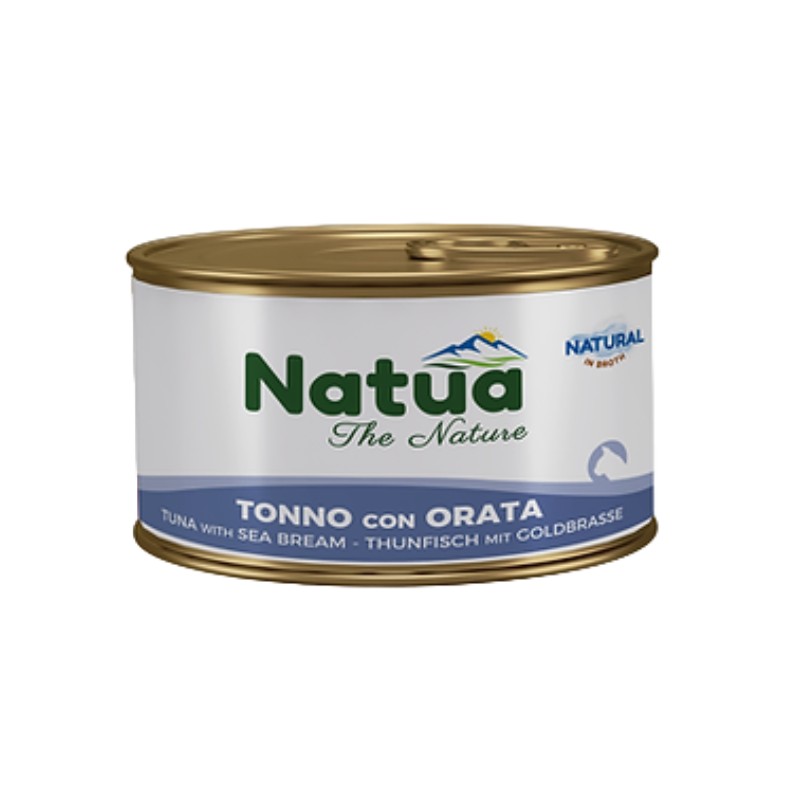 Natua Natural Jelly Tonnetto e Orata per Gatti - 85 g, Singola