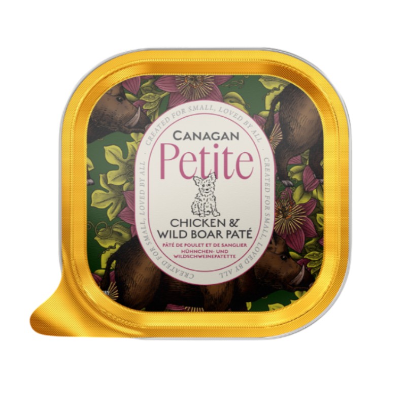 Canagan Petite Patè di Pollo e Cinghiale per Cani - 100 g