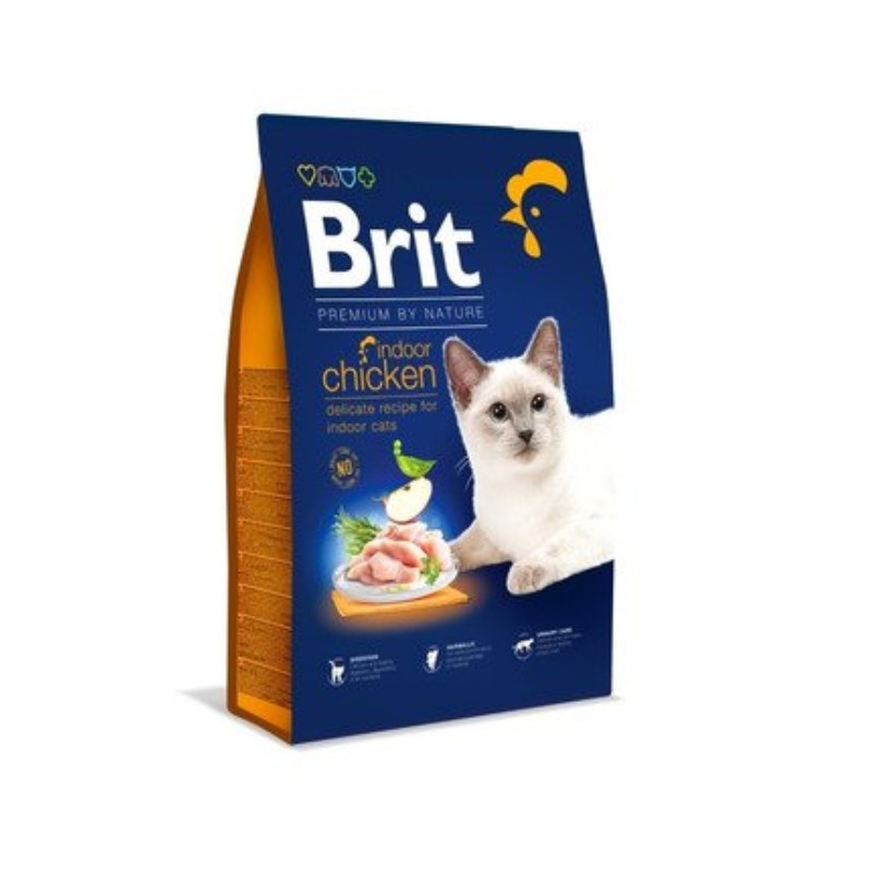 Brit Premium Indoor Pollo Per Gatti - 300 g