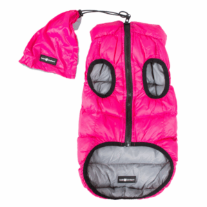 Farm Company Piumino Reversibile Fiemme Fuxia/Grigio per Cani