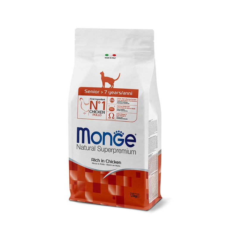 Monge Supremium Senior al Pollo per Gatti - 400 g