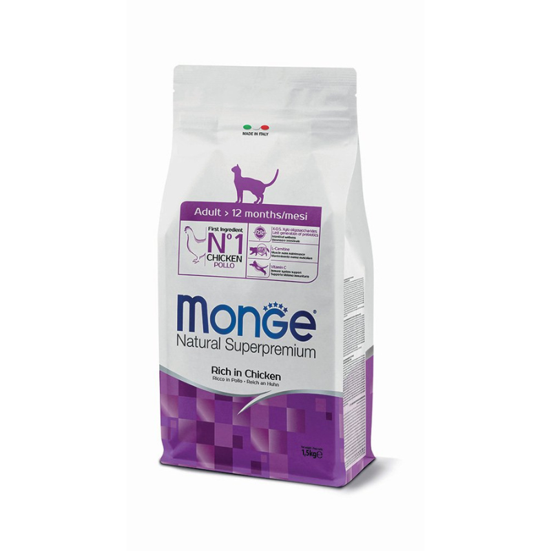 Monge Supremium Adult al Pollo per Gatti - 400 g