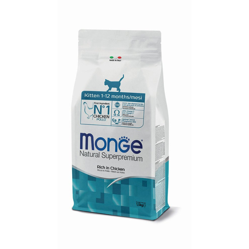Monge Supremium Kitten al Pollo per Gatti - 400 g