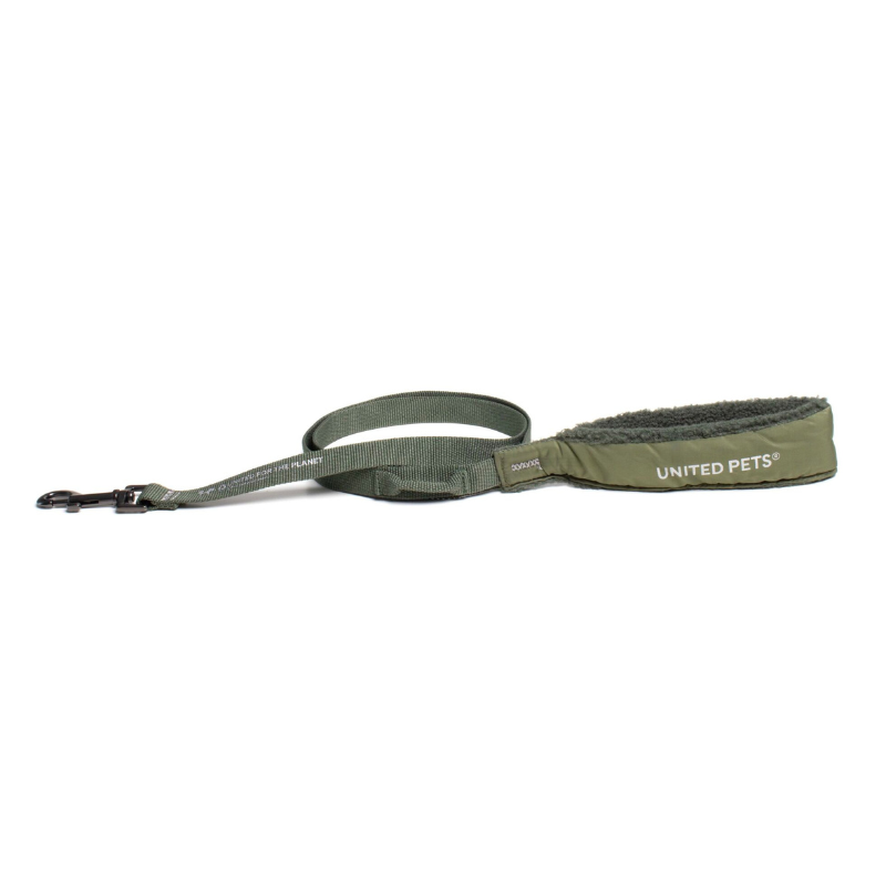 United Pets CityLife Guinzaglio Imbottito Verde - 120 cm