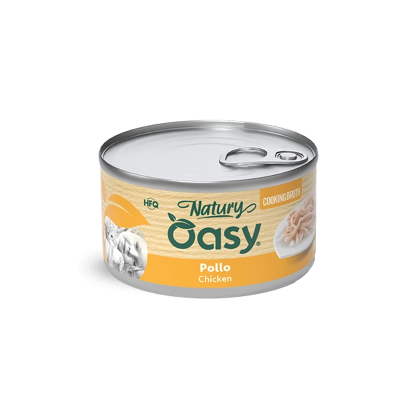 Oasy Natury Cooking in Brodo di Pollo - 85 g, 12 pezzi