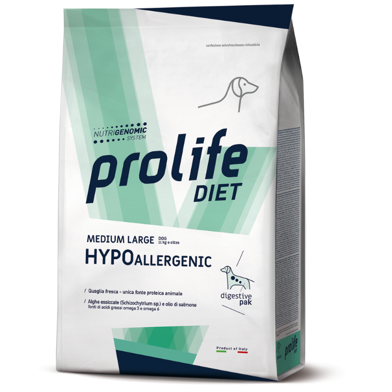 Prolife Hypoallergenic Medium/Large per Cani - 2 Kg img
