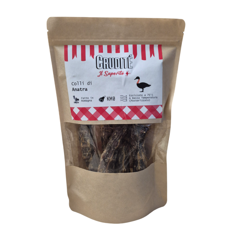 Crudité Colli di Anatra Essiccati - 200 g