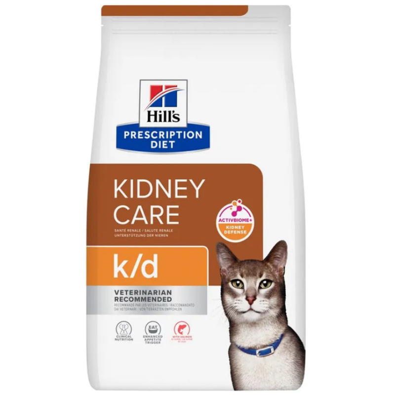 Hill's k/d con Salmone Prescription Diet Feline - 400 g img